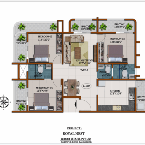 Type-A-3bhk-768x565