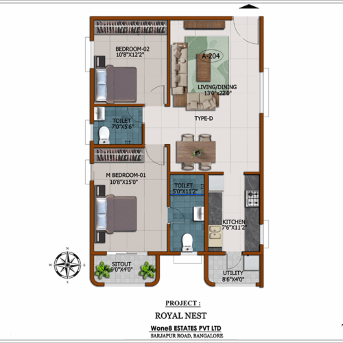 Type-D-2bhk