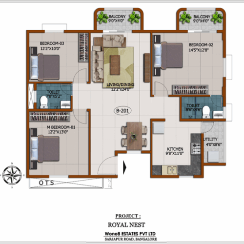 Type-F-3bhk-768x565