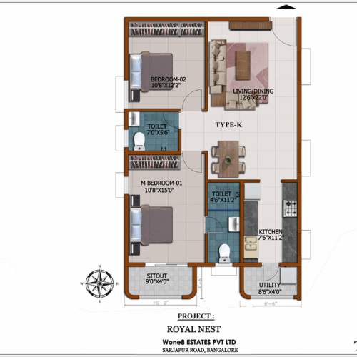 Type-K-2bhk